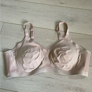 Honey Love Crossover Bra 1X Nude